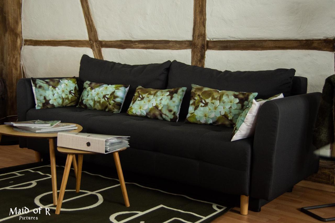 Hof Vierzehnender Im Hohen Venn - 70Qm Fachwerk-Studio - Grosses Wohn-Schlafzimmer Mit Dachterrasse Und Kaminofen - Separate Kueche - Perfekt Fuer Paare - Monschau - Eifel - Hunde Willkommen - Islandpferde Eksteriør billede